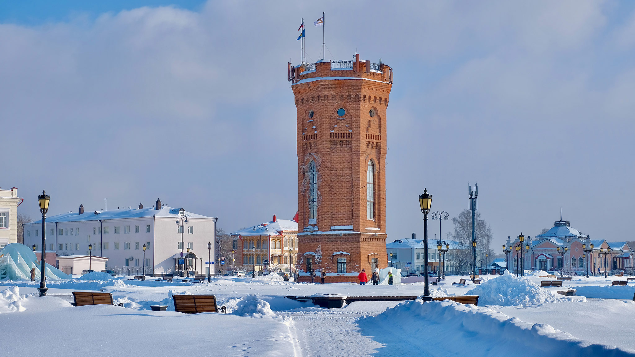 Водонапорная башня, Тобольск (Water tower in Tobolsk)
